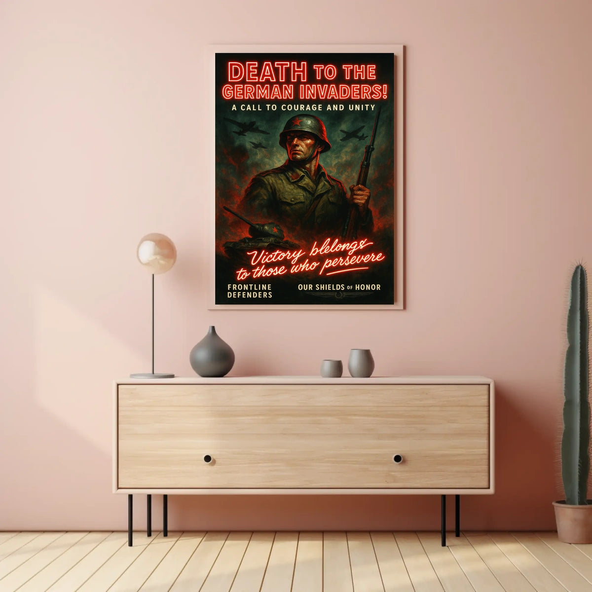 Call To Courage And Unity Poster