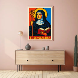 St. Scholastica Poster