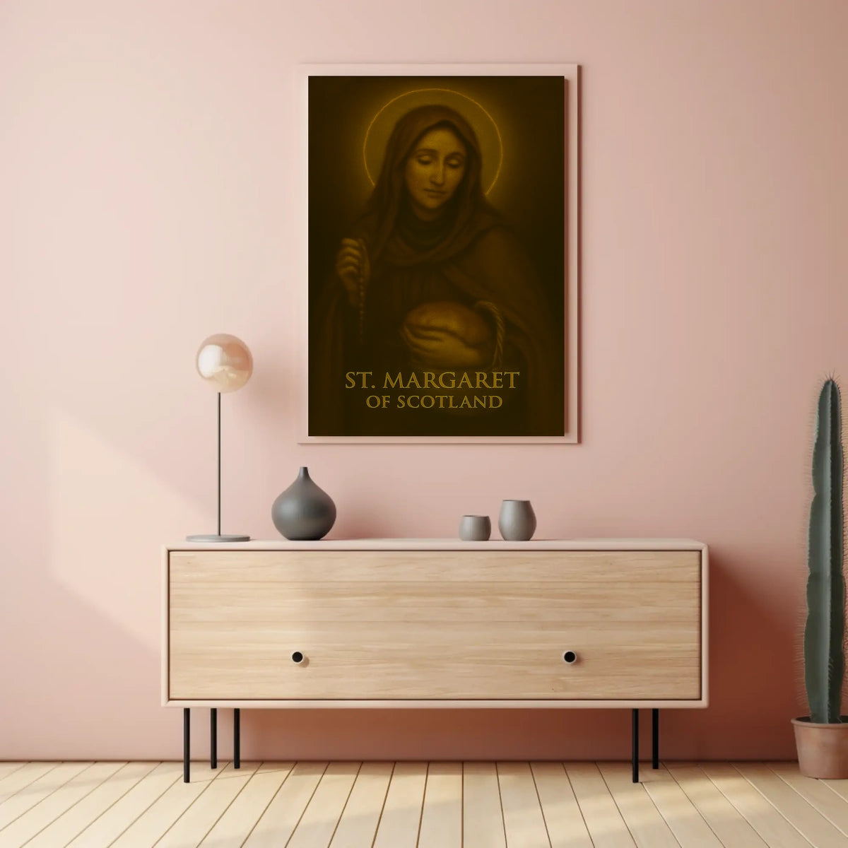 St. Margaret Of Scotland Poster