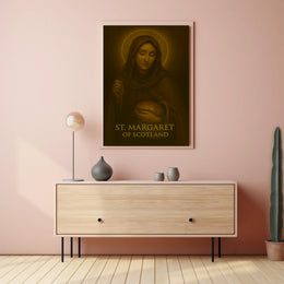St. Margaret Of Scotland Poster