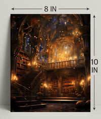 Enchanted Library Poster