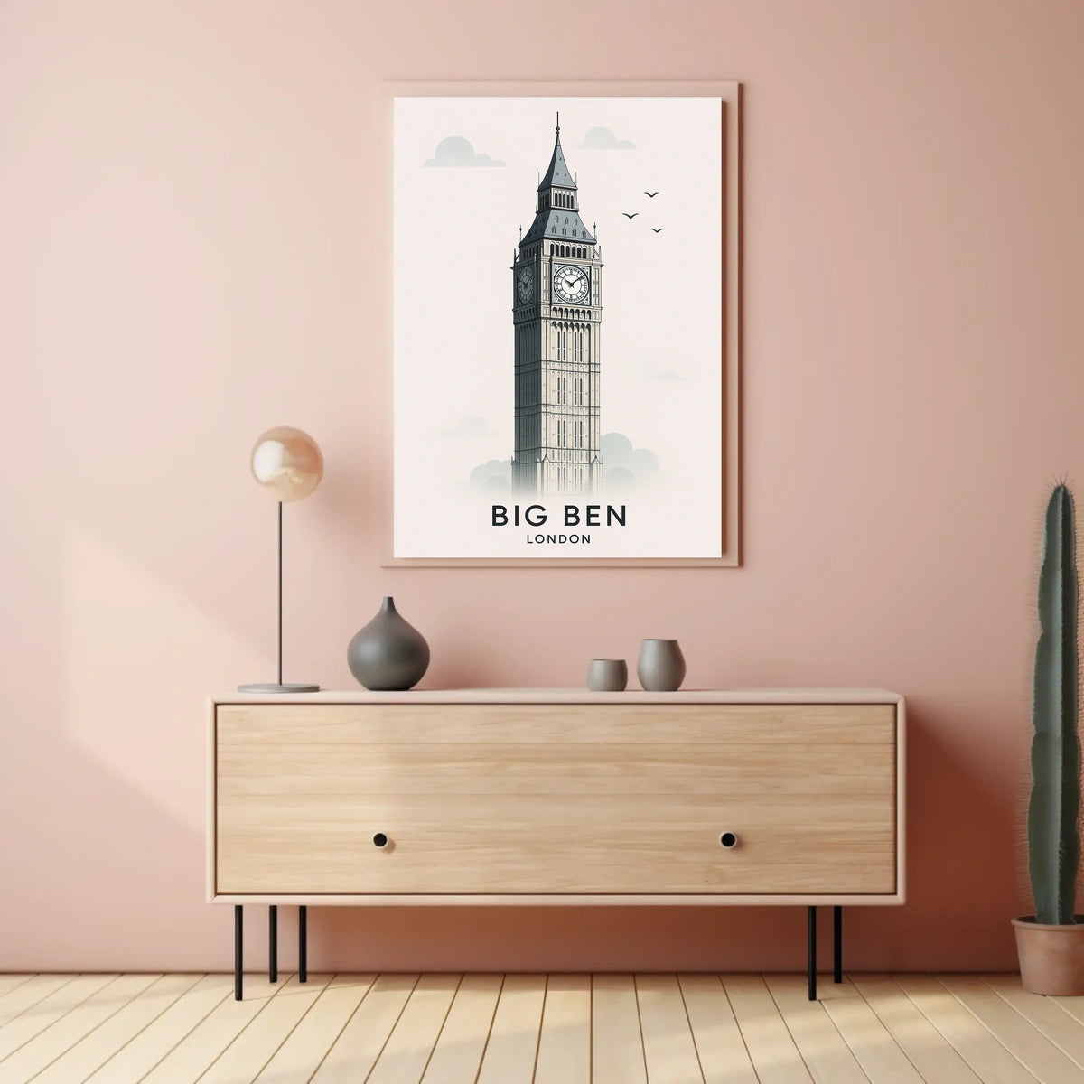 Big Ben in London Poster