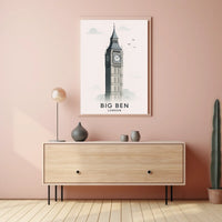 Big Ben in London Poster