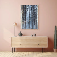 Winter Forest Serenity Poster