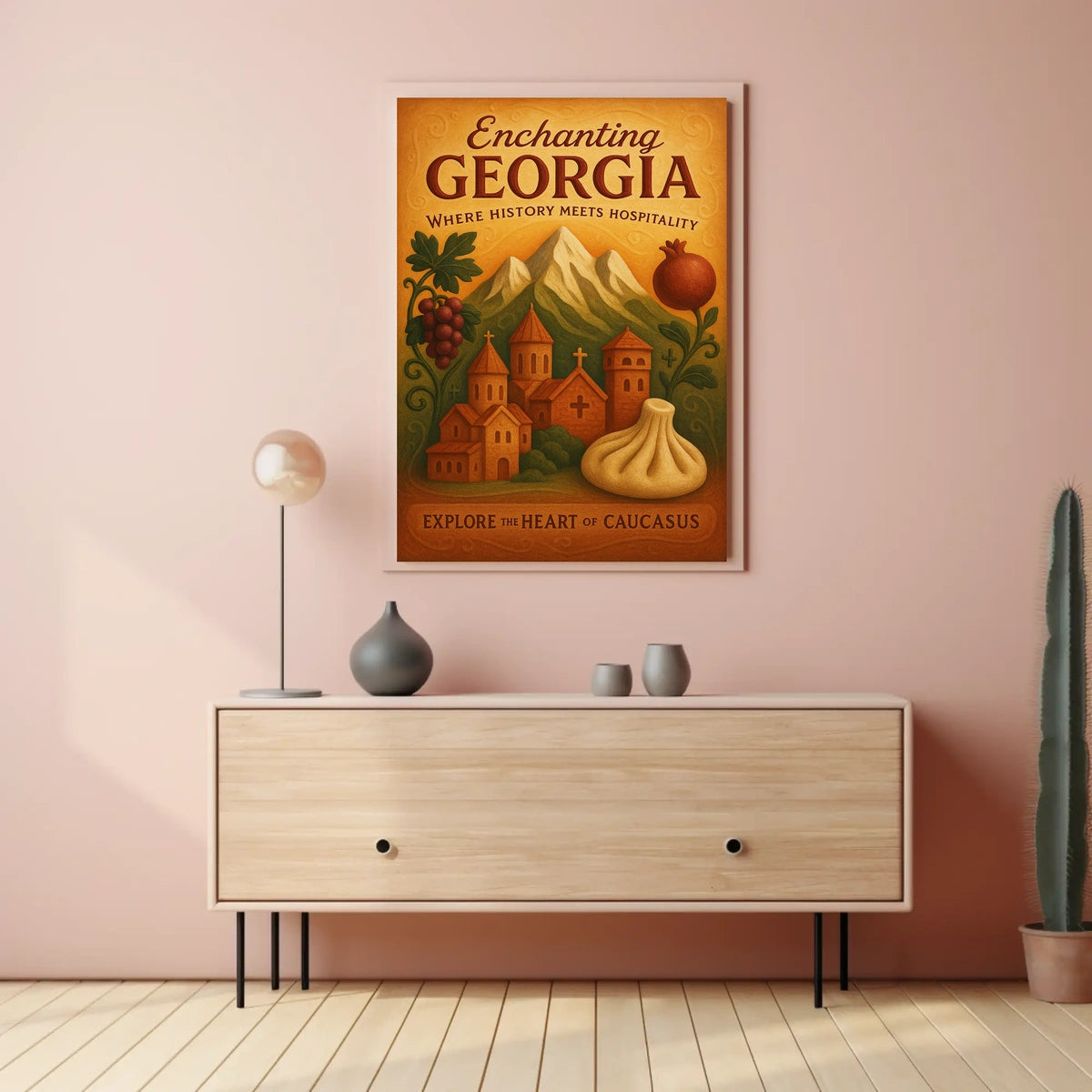 Enchanting Georgia Poster