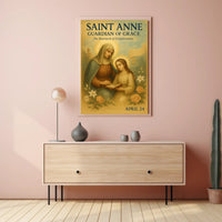 Saint Anne's Grace and Enlightenment Heritage Poster PosterGoat