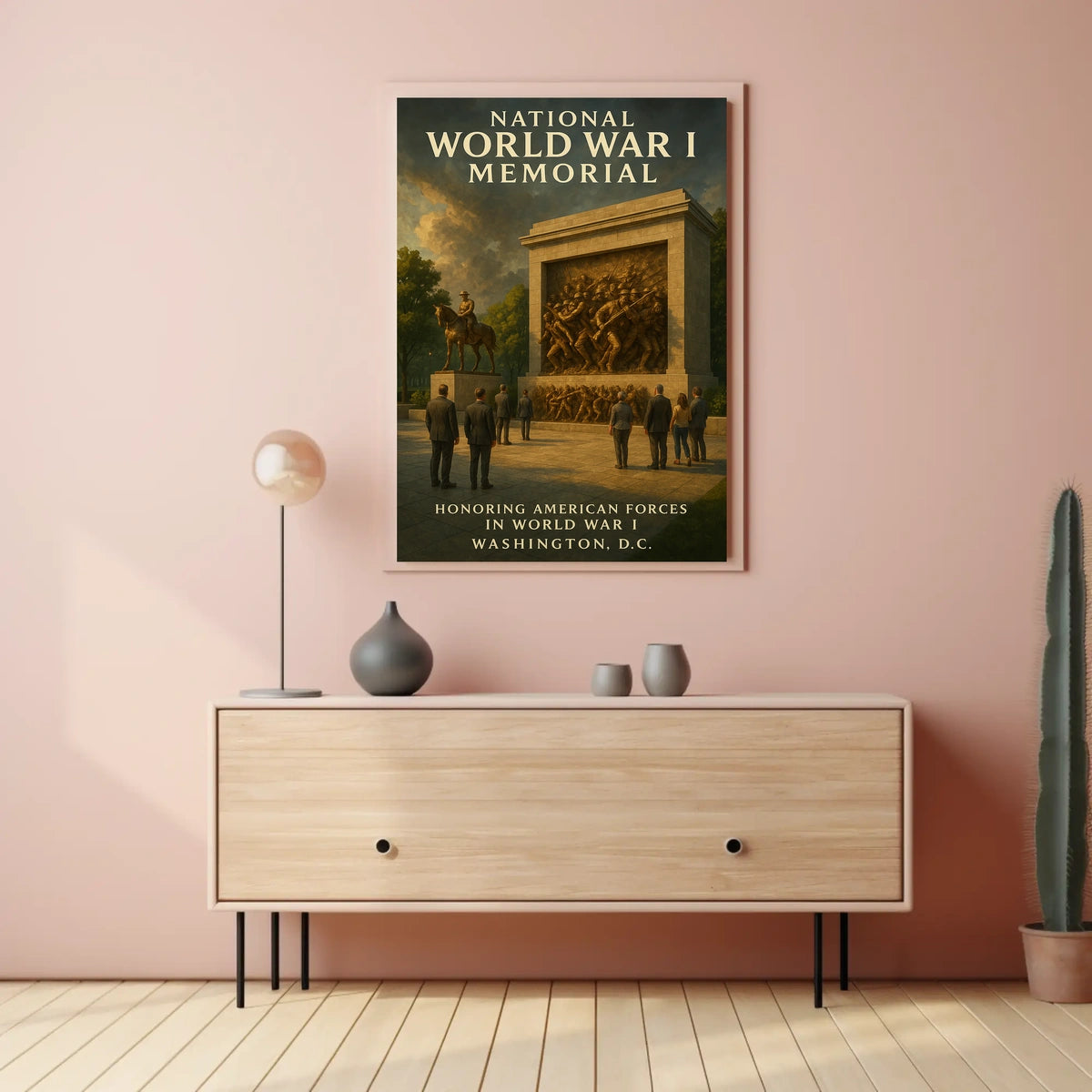 National World War I Memorial Poster