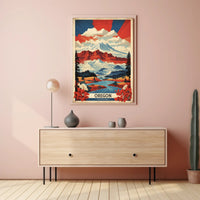 Oregon's Scenic Beauty National Park Poster