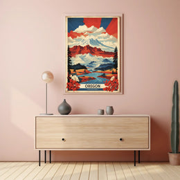 Oregon's Scenic Beauty National Park Poster