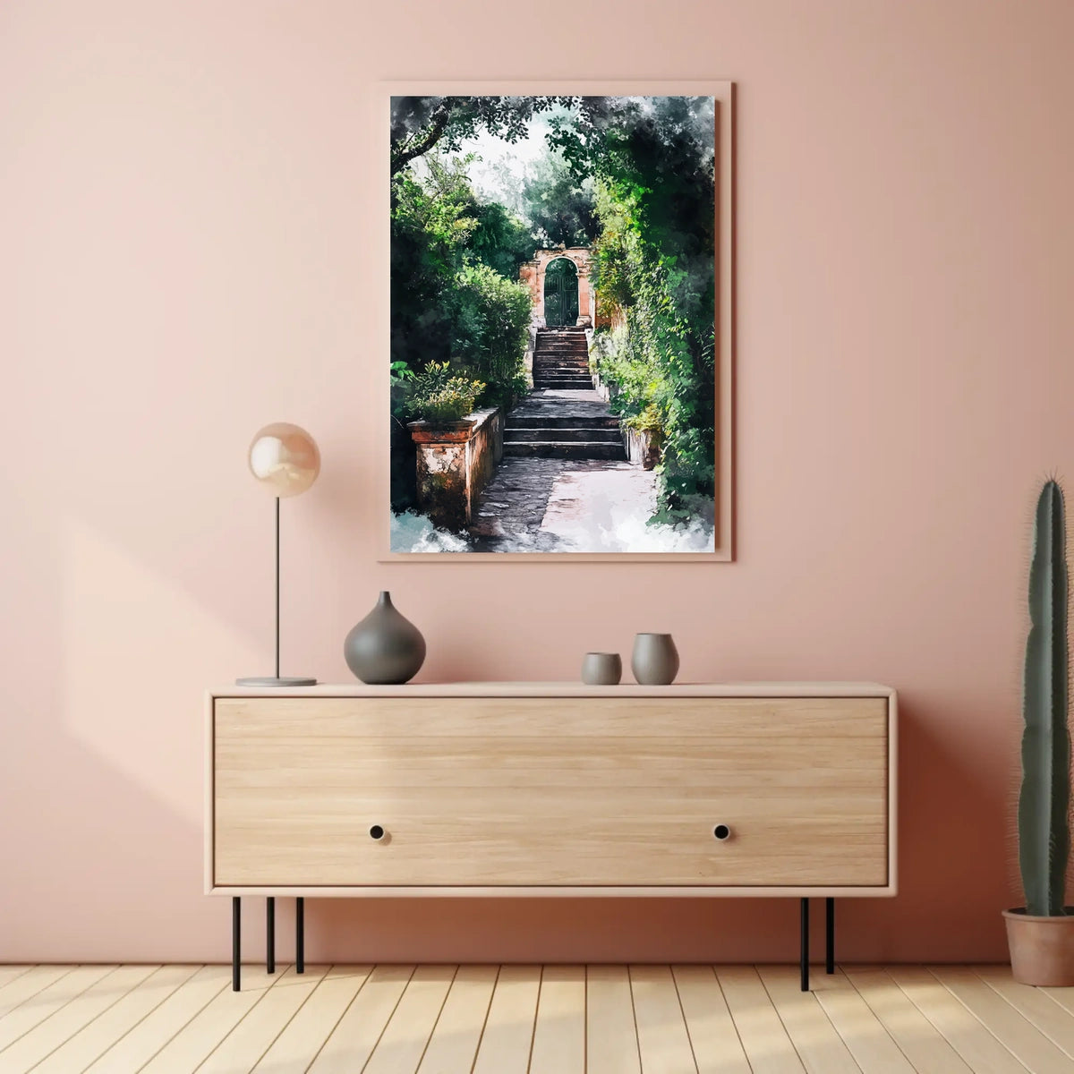 Vatican City Vatican Gardens Peaceful View Poster