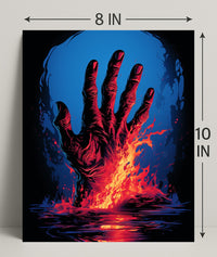 Rising From The Flames Poster