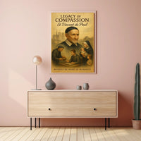 St. Vincent de Paul Compassionate Legacy Historical Poster PosterGoat