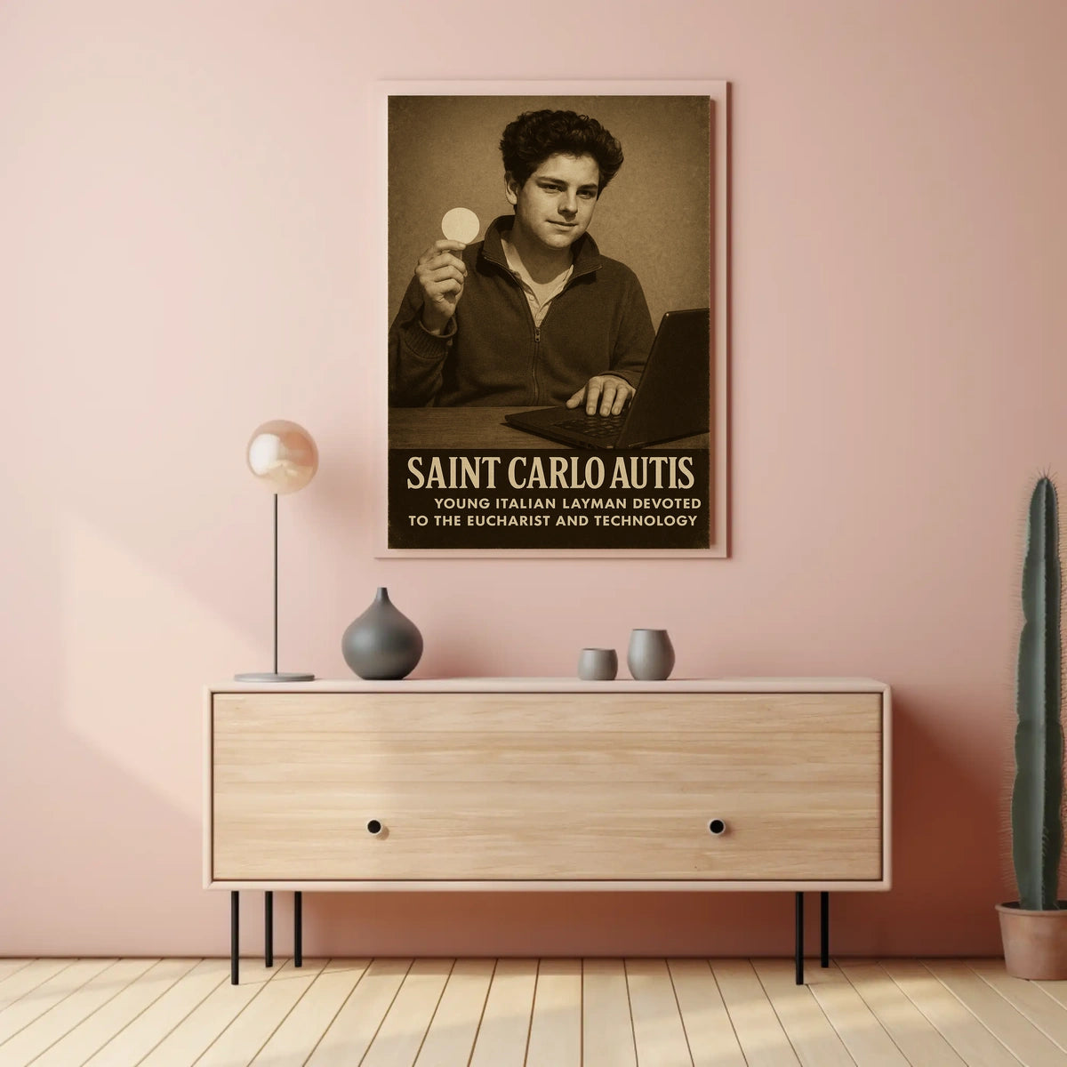 Saint Carlo Autis Poster