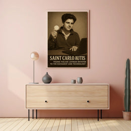 Saint Carlo Autis Poster
