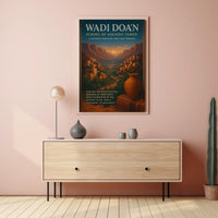 Wadi Doan Echoes Of Ancient Yemen Poster