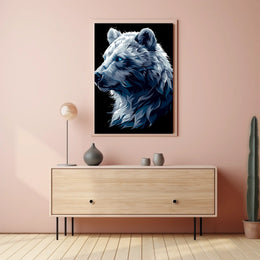 Majestic Bear Portrait Poster