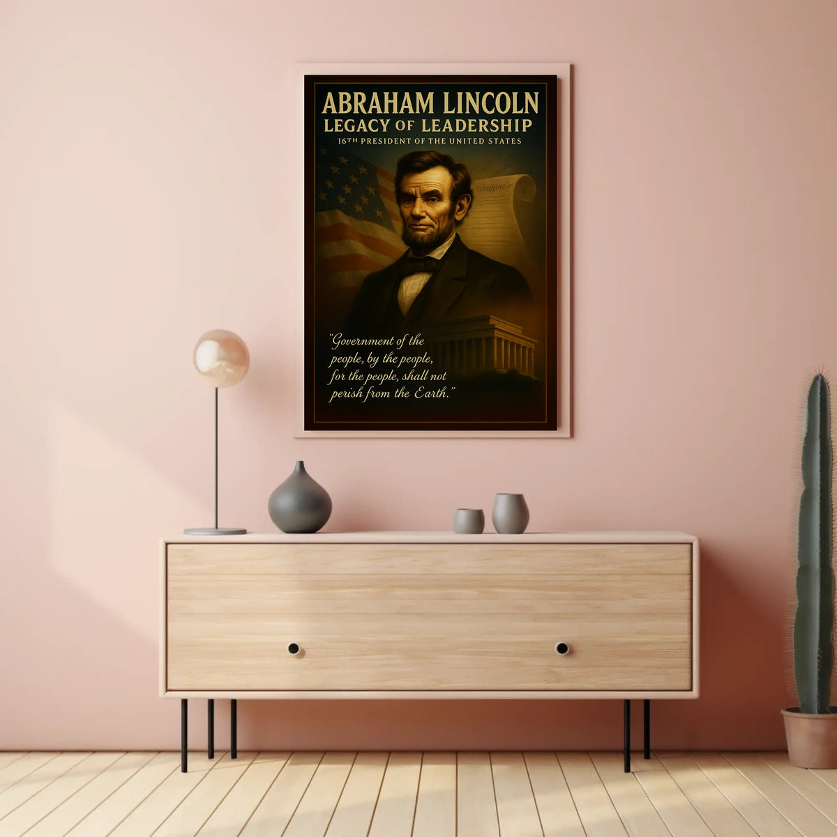 Abraham Lincoln 16th President Poster