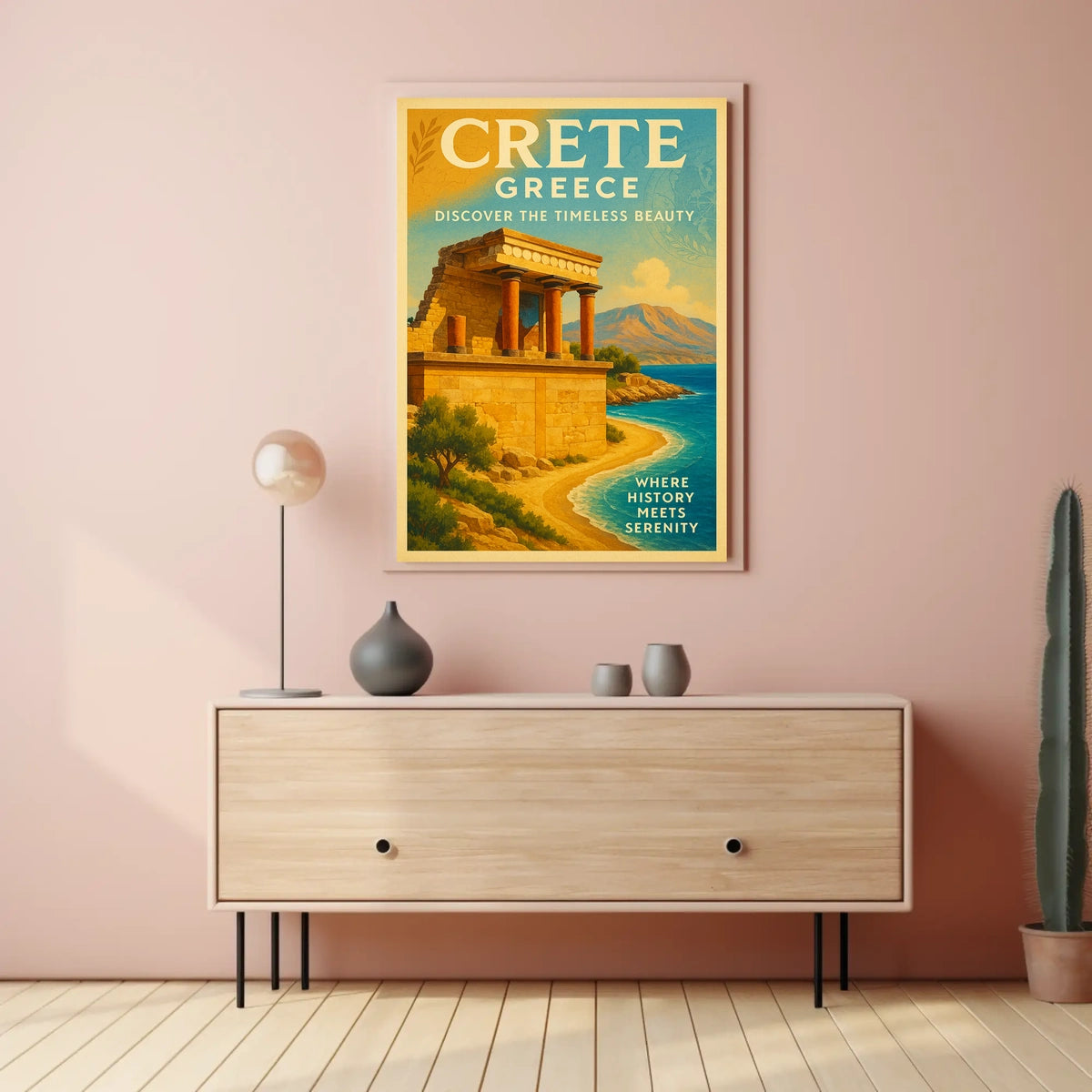 Discover Crete, Greece Poster