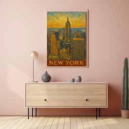 New York Skyline Poster