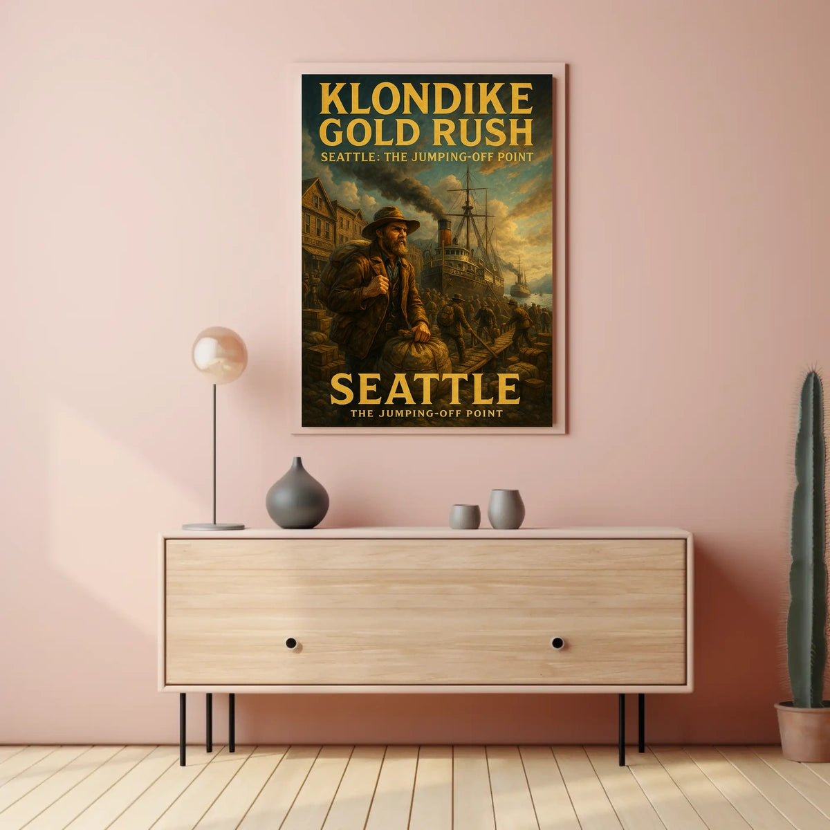 Klondike Gold Rush Seattle The Poster