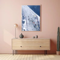 Winter Adventure On The Slopes Poster