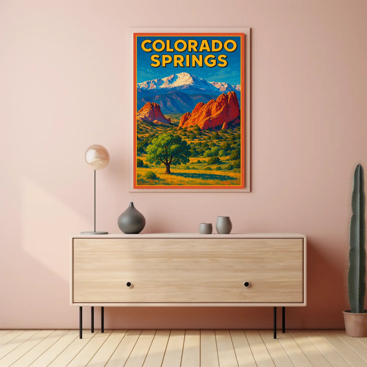 Colorado Springs Scenic Poster