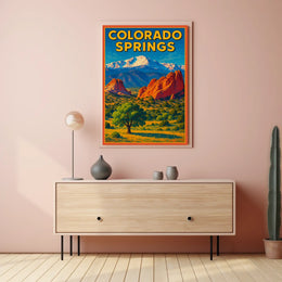 Colorado Springs Scenic Poster