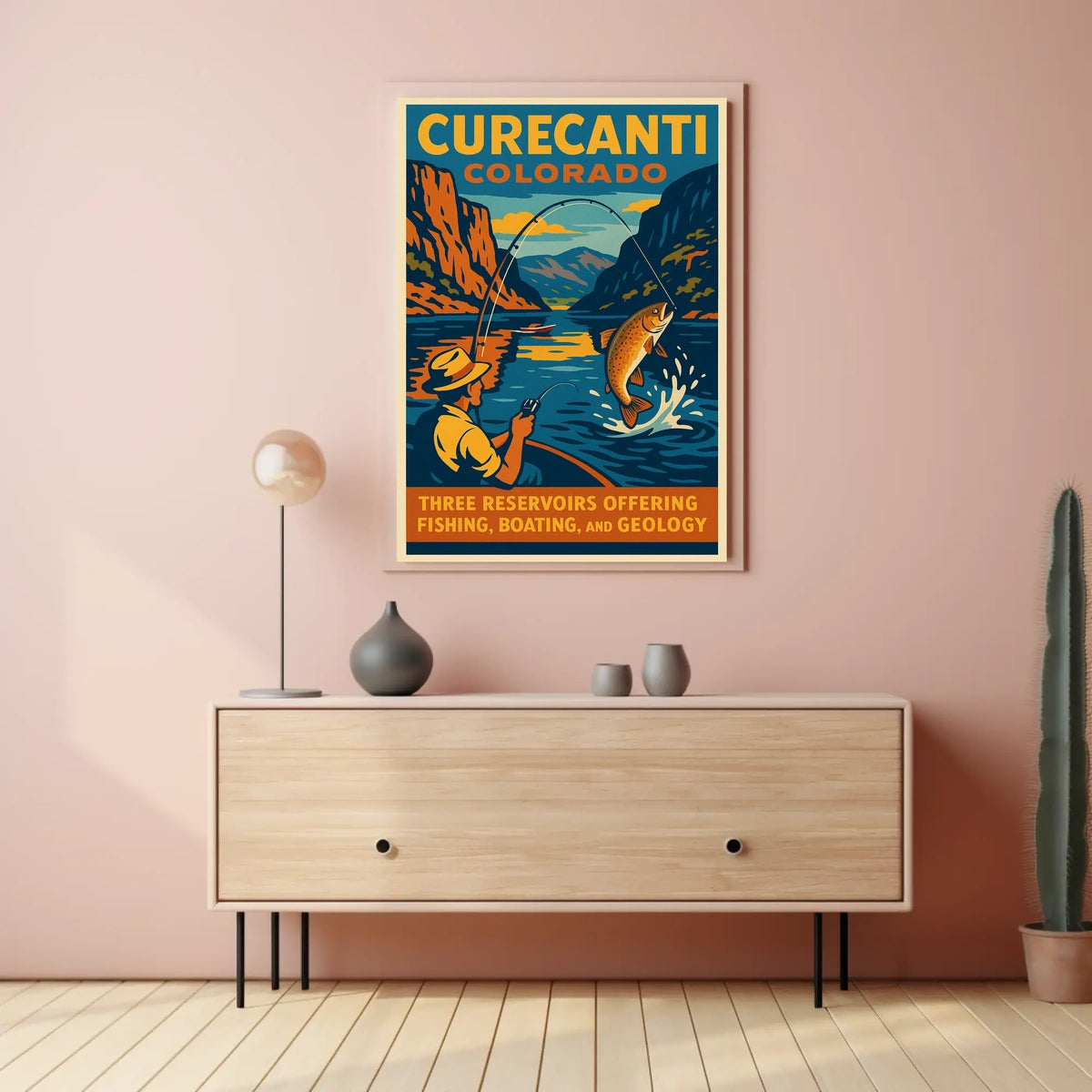 Curecanti Colorado Adventure Poster