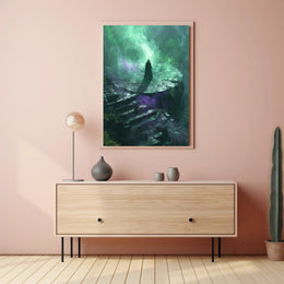 Mystical Summoning Scene Fantasy or Mythology Poster PosterGoat