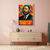 Martin Luther King Jr. Iconic Leader Poster