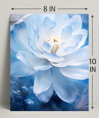 Serenity In Blue Poster