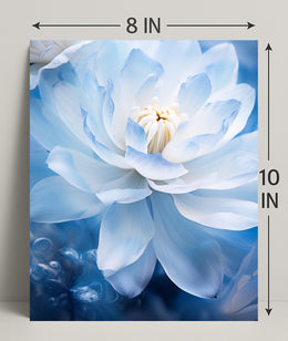 Serenity In Blue Poster