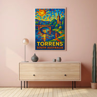 Torrens South Australia Poster