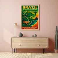 Brazil A Land of Diversity Poster