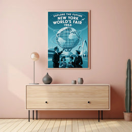 Explore the Future - New York World's Fair 1964 Poster PosterGoat