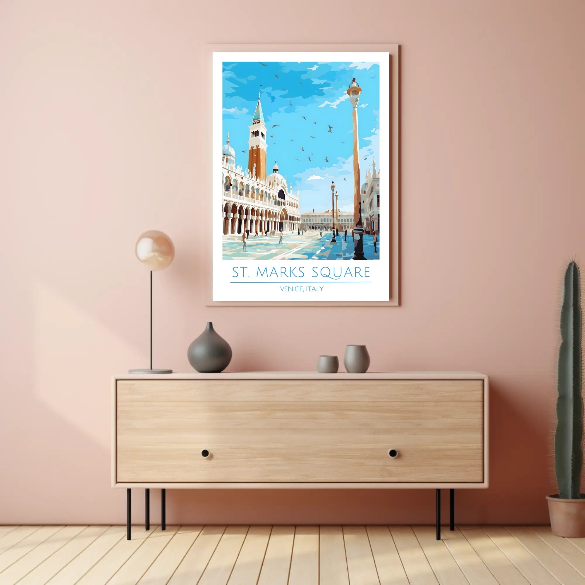 St. Mark's Square, Venice Poster