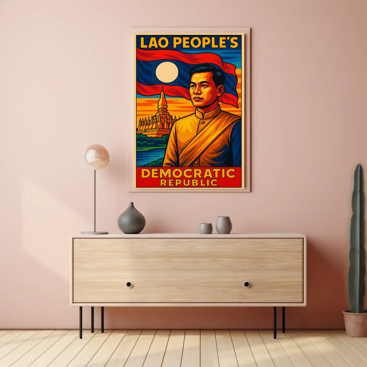 Lao People's Democratic Republic Poster