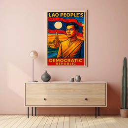 Lao People's Democratic Republic Poster