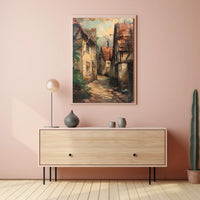 Abstract Cosmic Dreamscape Art Poster