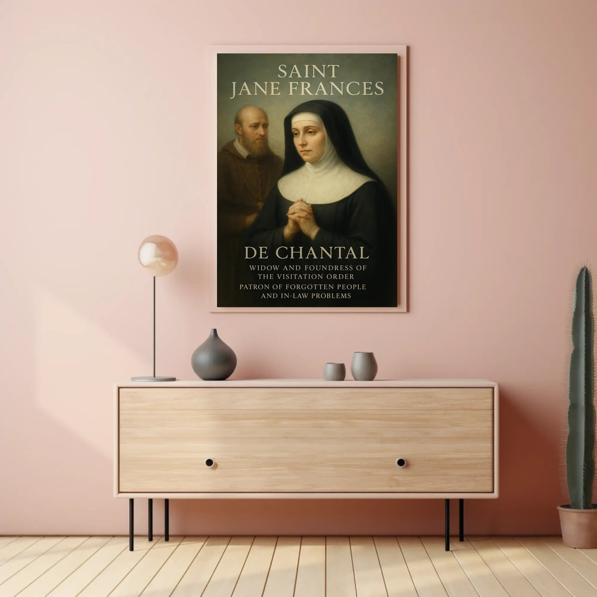 Saint Jane Frances De Chantal Poster