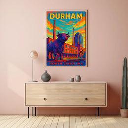 Durham, North Carolina Poster