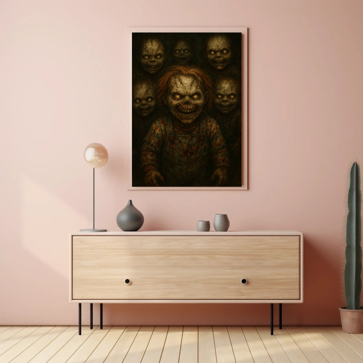 Creepy Dolls In The Shadows Poster
