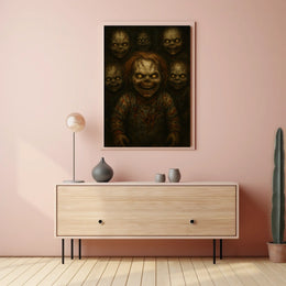 Creepy Dolls In The Shadows Poster