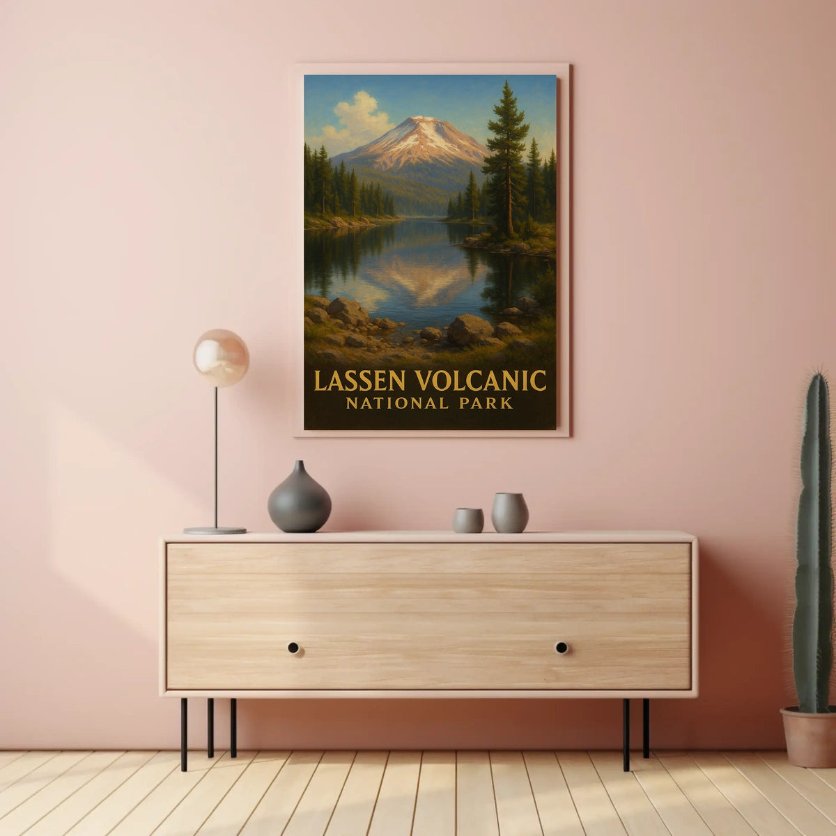 Lassen Volcanic National Park Poster