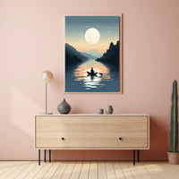 Moonlit Serenity Poster