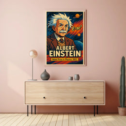 Albert Einstein Nobel Prize In Physics Poster
