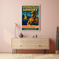 Springfield Armory Massachusetts Poster