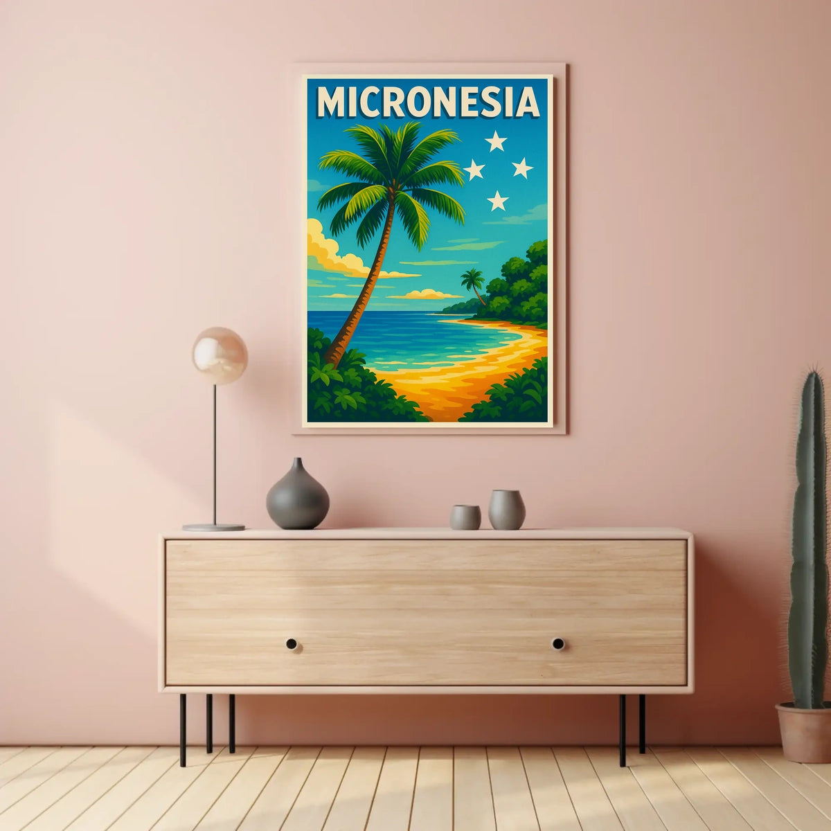 Micronesia Paradise Poster