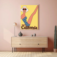 Playful Summer Vibes Pop Culture Poster