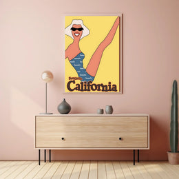 Playful Summer Vibes Pop Culture Poster
